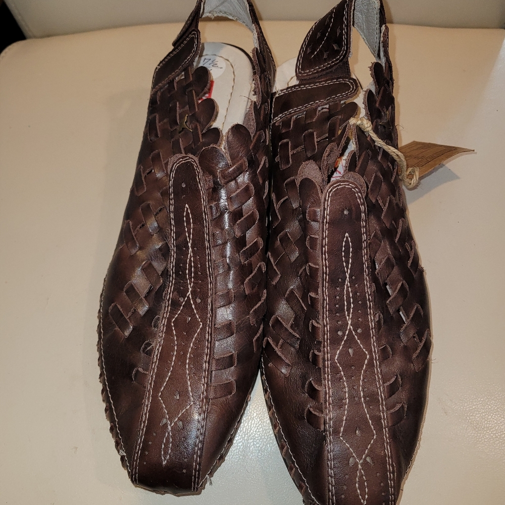 Pikolinos Brown Leather Shoes